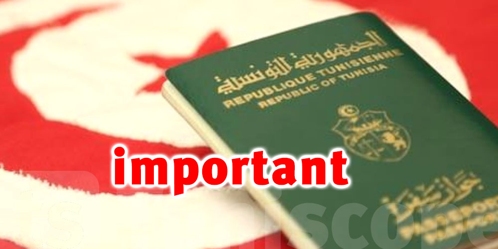 Nouveautés concernant les passeports pour les Tunisiens en Suisse et au Lichtenstein
