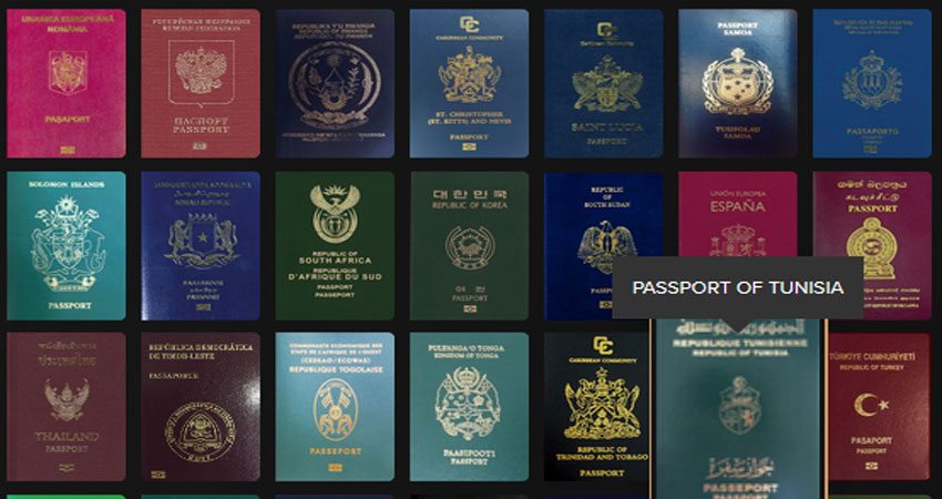 جواز السفر التونسي ينافس هذه البلدان على المراكز الأخيرة