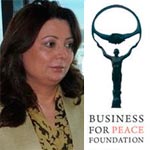 Wided Bouchamaoui lauréate du Prix Oslo Business for Peace Award