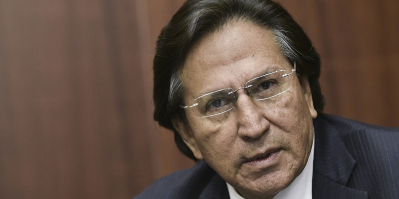 L'ex-président péruvien Toledo arrêté aux Etats-Unis