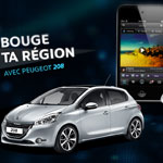 Bouge-ta-region.com ou le lancement original de la Peugeot 208 en Tunisie