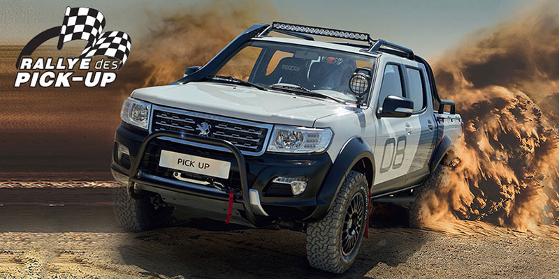 En vidéo : Les Clients Peugeot font le Rallye à bord de leurs PICK UP