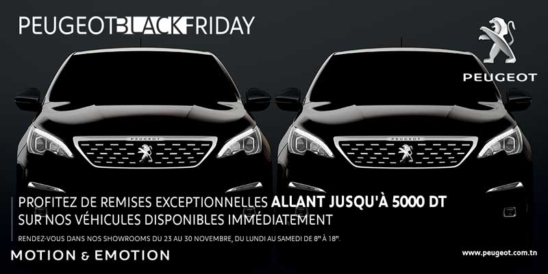 STAFIM Peugeot fait son Black Friday