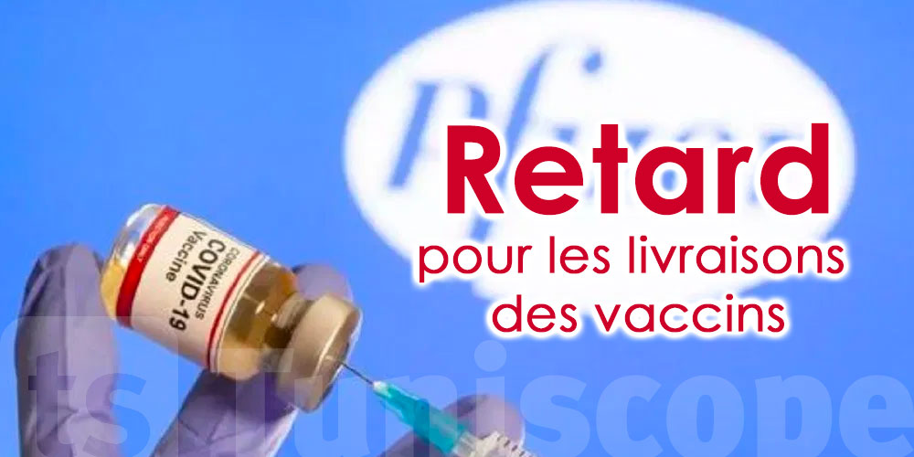 Pfizer annonce des retards pour les livraisons des vaccins