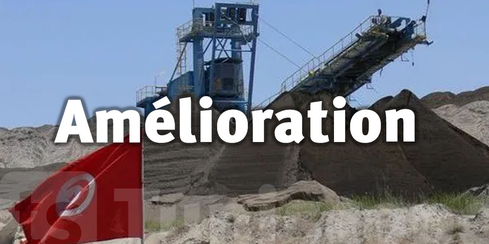 Production de 1,75 million de tonnes de phosphate commercial en 6 mois