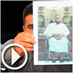En pleurs, un jeune homme se propose de remplacer son frère parti au Jihad en chaise roulante