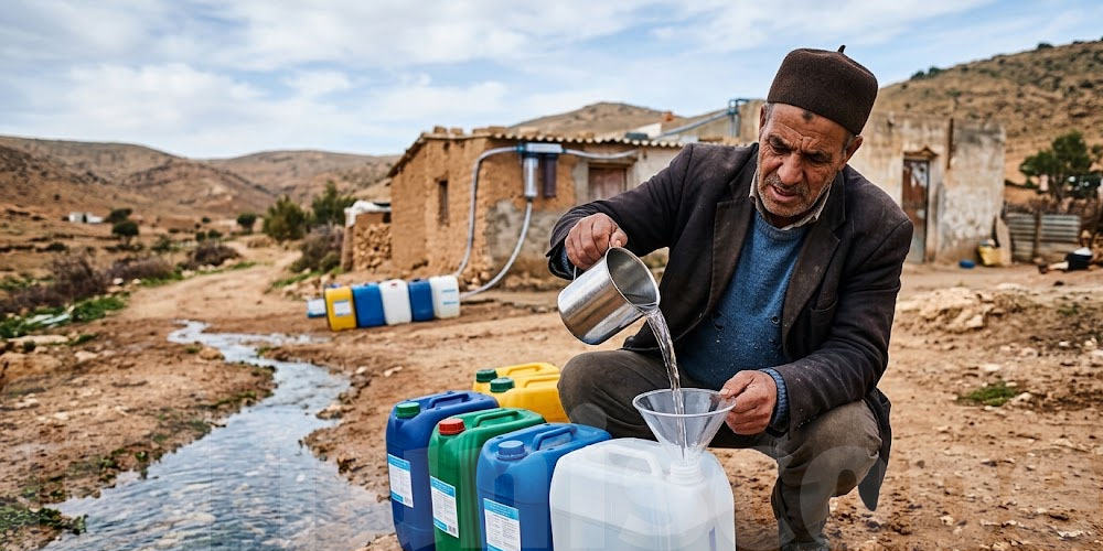 مياه الأمطار تتباع للتوانسة في دبابز ...شنوا الحكاية ووين؟ !