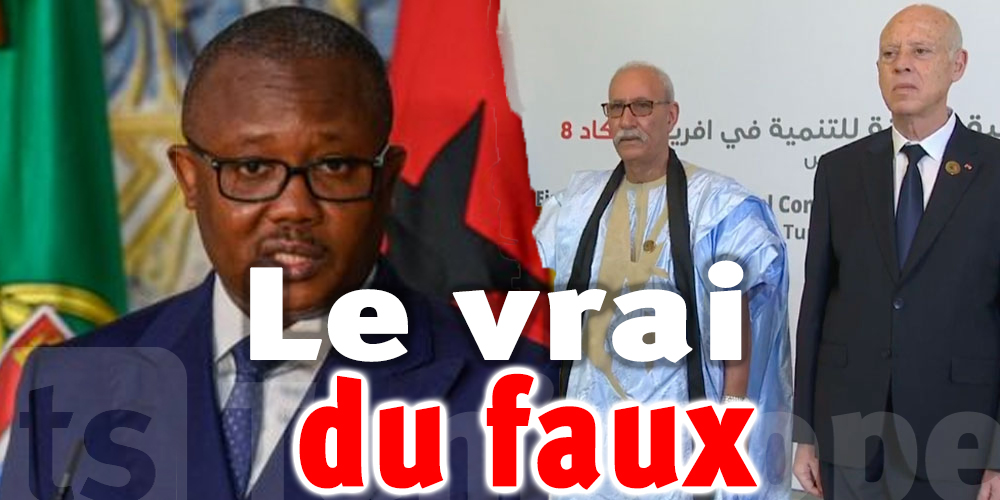 Intox : Le président de la Guinée Bissau n'a pas quitté la Ticad 8 en protestation contre la participation du Polisario