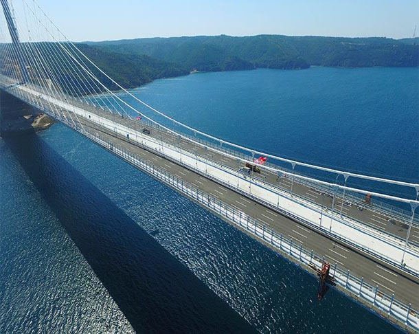 تركيا: افتتاح أعرض جسر معلّق في العالم
