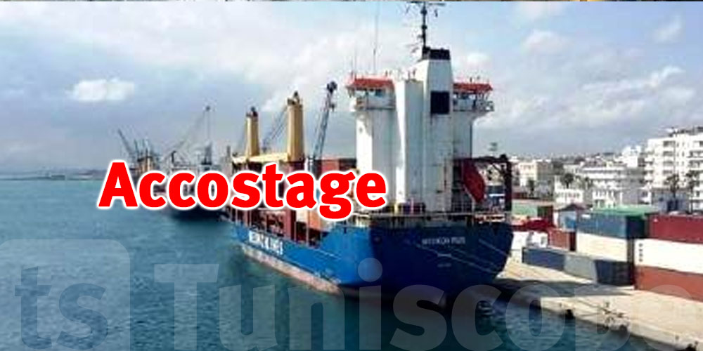 Port de Bizerte: Accostage d'un navire chargé de 13 000 tonnes d'ammonitrate