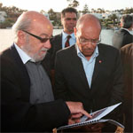 رئيس الجمهورية يزور حمامات أنطونيوس وموقع المواني البونيقية بقرطاج