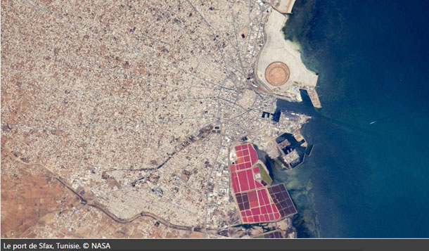 Le Port de Sfax parmi les meilleures photos 2015, prises par la NASA