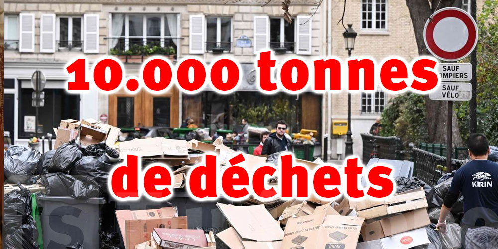 Paris croule sous les déchets