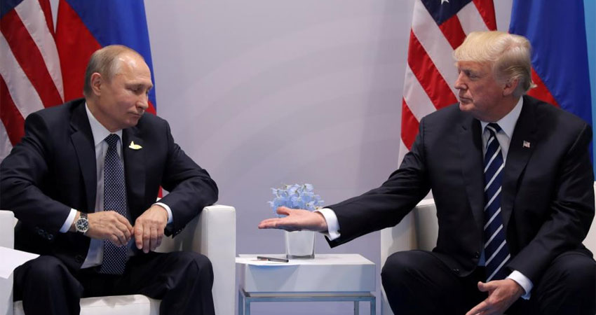 بوتين يتهم أمريكا بخوض الحروب التجارية