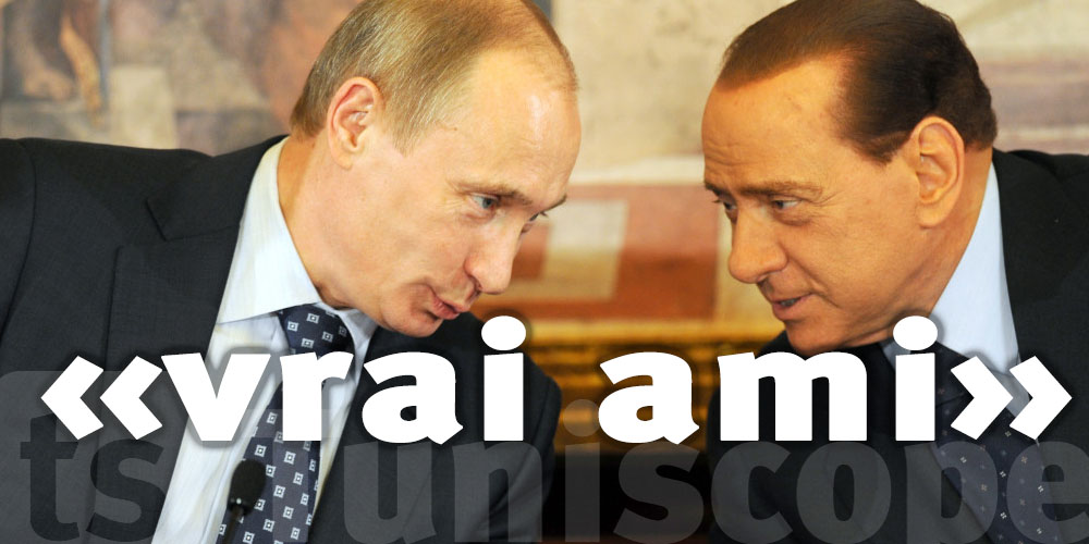 Mort de Berlusconi : Poutine rend hommage à un ''vrai ami''