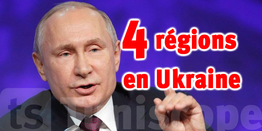 Poutine finalise l’annexion de quatre régions en Ukraine