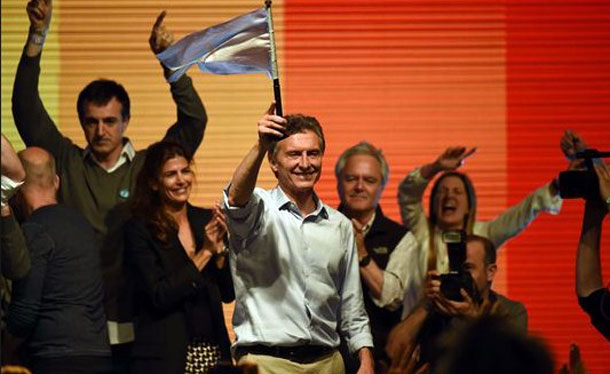 L’Argentine a un nouveau président : Le libéral Mauricio Macri