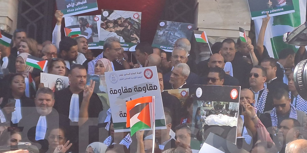 نقابة الصحفيين تشارك المحامين في الوقفة التضامنية مع فلسطين