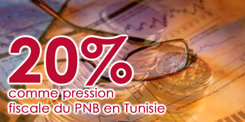 20% comme pression fiscale du PNB en Tunisie