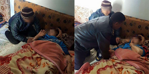بالصّور: تمكين سجين من زيارة أمّه المريضة بجبل المغيلة