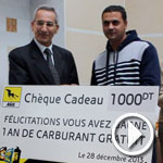 En vidéo - La SNDP récompense les gagnants du jeu concours Lubrifiants AGIL