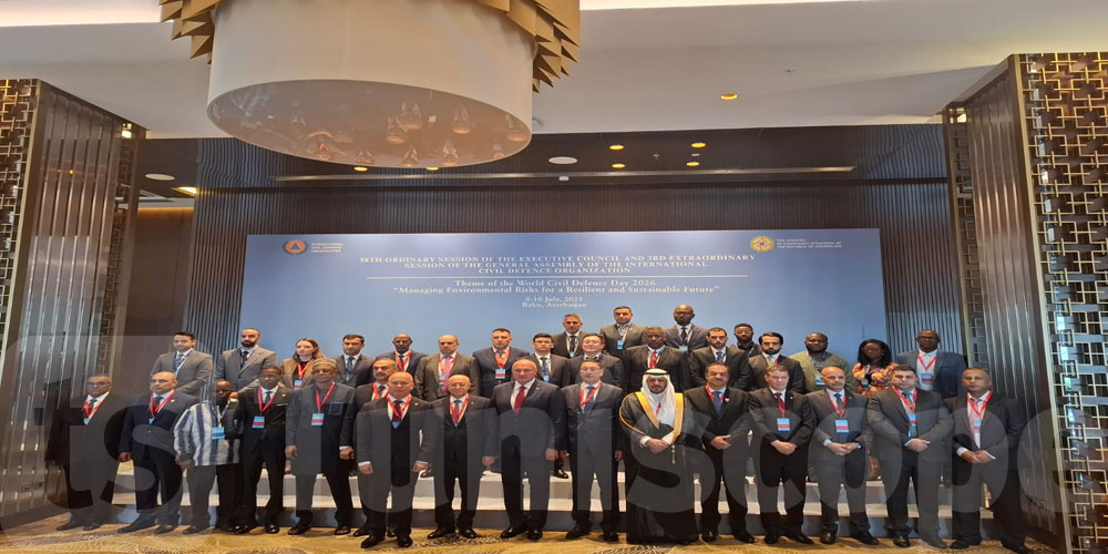المدير العام الحماية المدنية يشارك في أشغال الدورة 58 للمجلس التنفيذي للمنظمة الدولية للحماية المدنية بأذربيجان