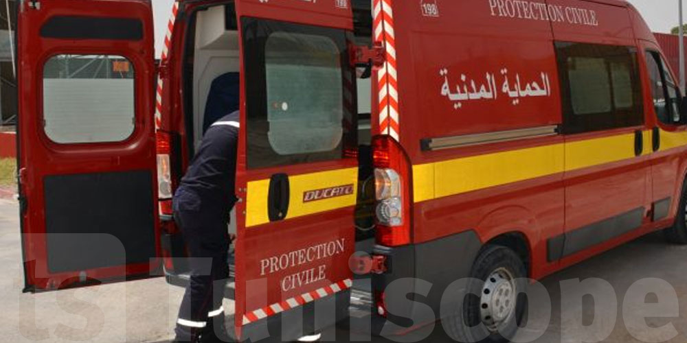 القصرين :  حادث مرور بطريق بوشبكة 