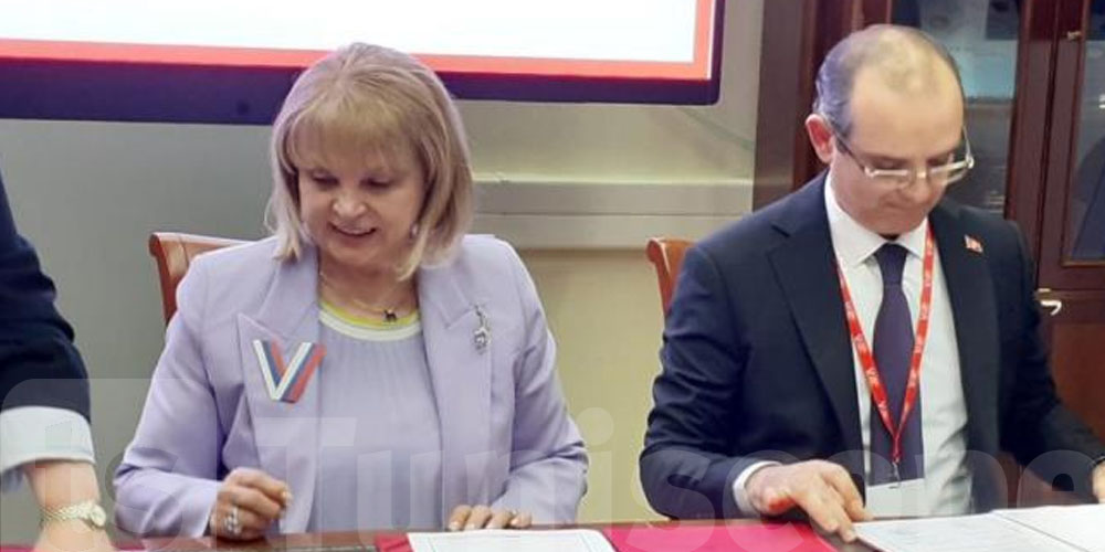 Signature d’un protocole de coopération entre l’ISIE et la Commission électorale centrale russe