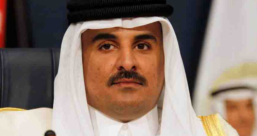 تصريحات جديدة لأمير قطر حول الأزمة الخليجية