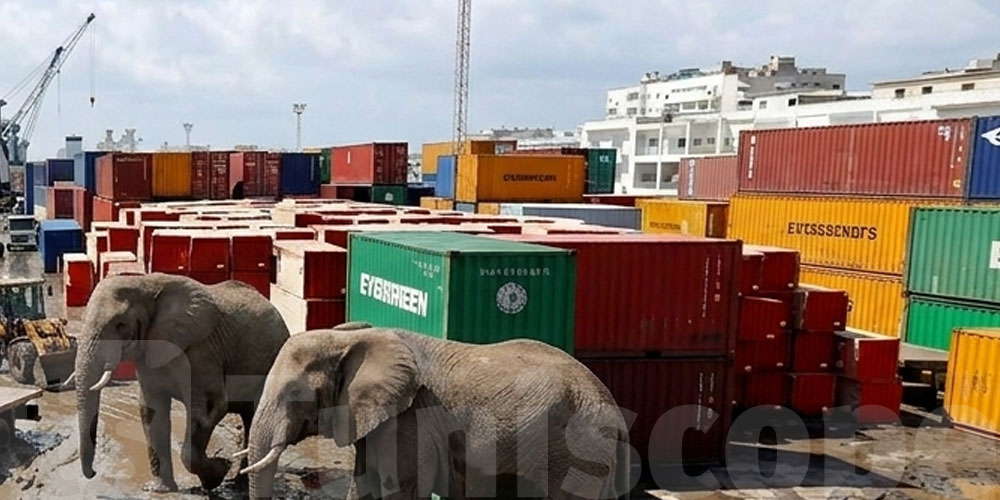 Deux éléphantes arrivent à Radès, en attente d’autorisation sanitaire