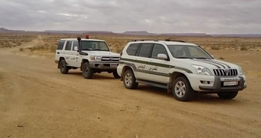 رمادة :ضبط شخصين بصدد اجتياز الحدود الليبية التونسية خلسة