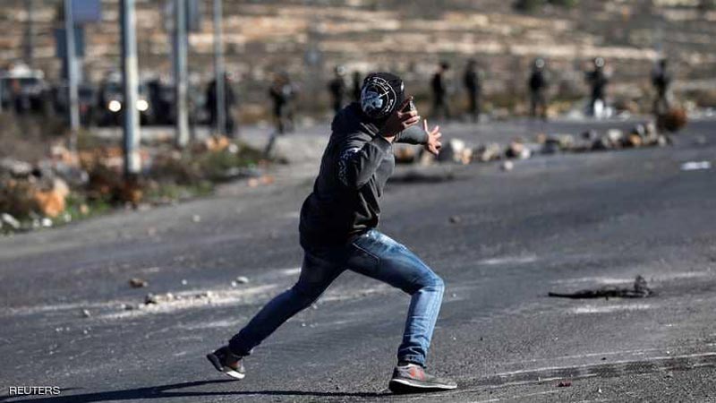 عشرات المصابين بمواجهات في ''يوم غضب فلسطيني''