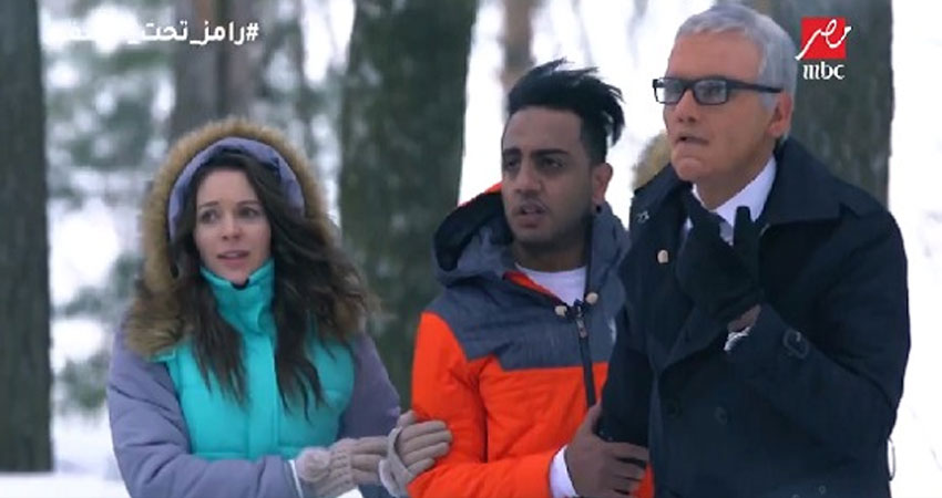 بالفيديو.. هروب سريع للفنان الكوميدي محمد أسامة من أمام نمر رامز