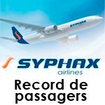 Syphax Airlines enregistre un record de passagers pour le dernier weekend