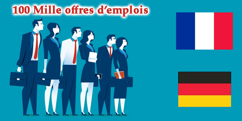 100 Mille offres d’emplois pour les Tunisiens en France et en Allemagne