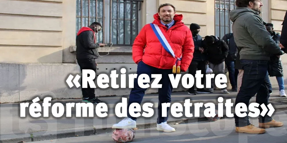 Réforme des retraites : vive polémique sur une photo du députéThomas Portes