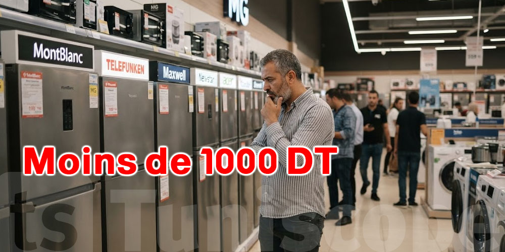 Réfrigérateurs en Tunisie : les modèles les moins chers à partir de 749 DT