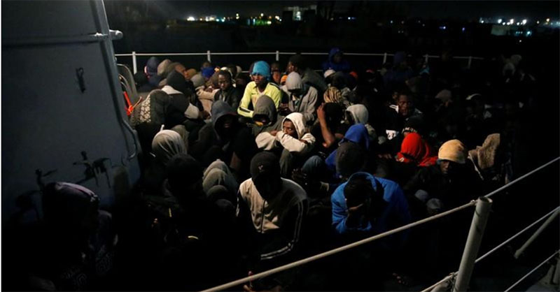 الأمم المتحدة تعتزم نقل عشرة آلاف مهاجر من ليبيا خلال 2018