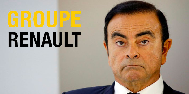 Carlos Ghosn démissione de Renault 