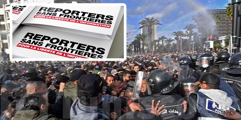Reporters sans frontières tire ''un signal d’alarme'' à Kais Saied