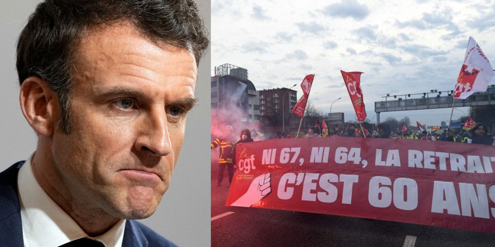 Macron défie tout le monde : 64 ans, l’âge de la retraite en France