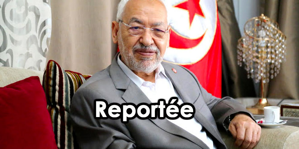 La réunion consacrée à la motion de censure contre Ghannouchi à l'ARP reportée