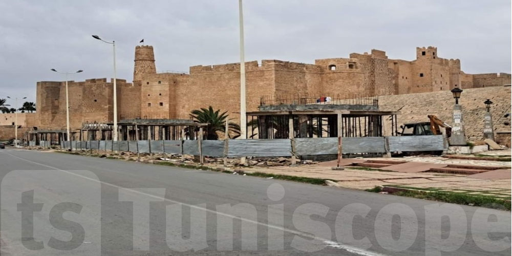 Démolition des kiosques anarchiques autour du Ribat de Monastir