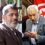 Le Caire : R. Ghannouchi félicite M. Morsi