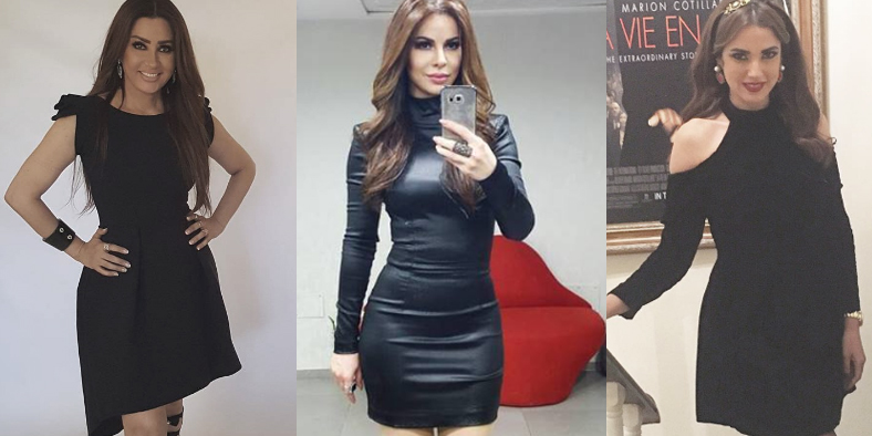 Robes noires : 5 looks de célébrités tunisiennes à copier sans tarder….