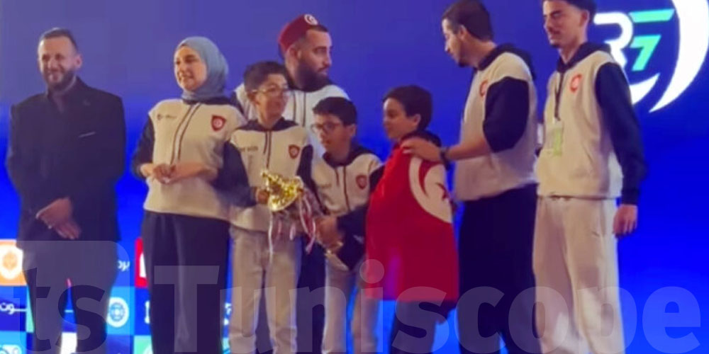 Trois jeunes Tunisiens décrochent l’or à l’Olympiade internationale de football robotique
