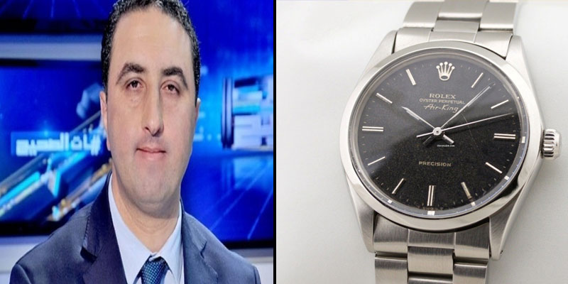 عراقيّ يُقدّم ساعة ''rolex'' لكاتب دولة سابق: المحامي يُوضّح