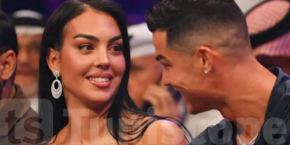 رونالدو يوجه رسالة لخطيبته جورجينا ..و الجمهور على الخط 