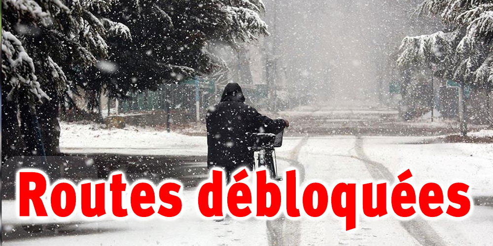 Bonne nouvelle : Déblocage de plusieurs routes à Jendouba