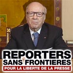 RSF à BCE : Non Monsieur le Président, les journalistes ne sont pas responsables de la crise actuelle en Tunisie